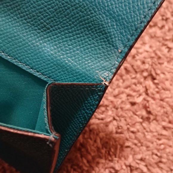 Coach Vibrant Blue Crossbody Bag and Wallet - Picture 11 of 16